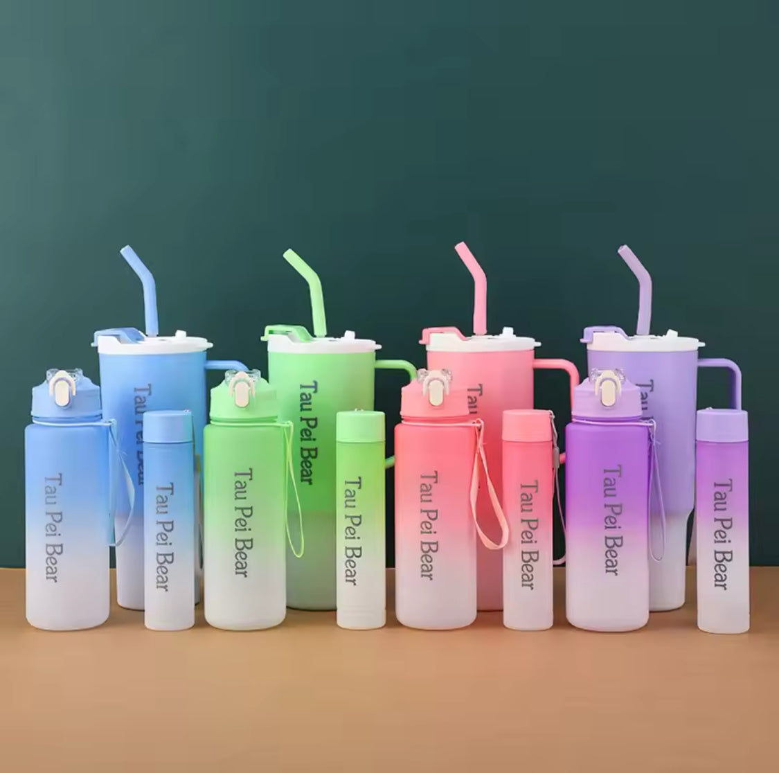 Set of 3 Large Capacity Sports Water Bottle, Portable Drink Bottle For Outdoor, Gym Fitness Durable Sport Drinking Bottle Set of 3 Large Capacity Sports Water Bottle, Portable Drink Bottle For Outdoor, Gym Fitness Durable Sport Drinking Bottle